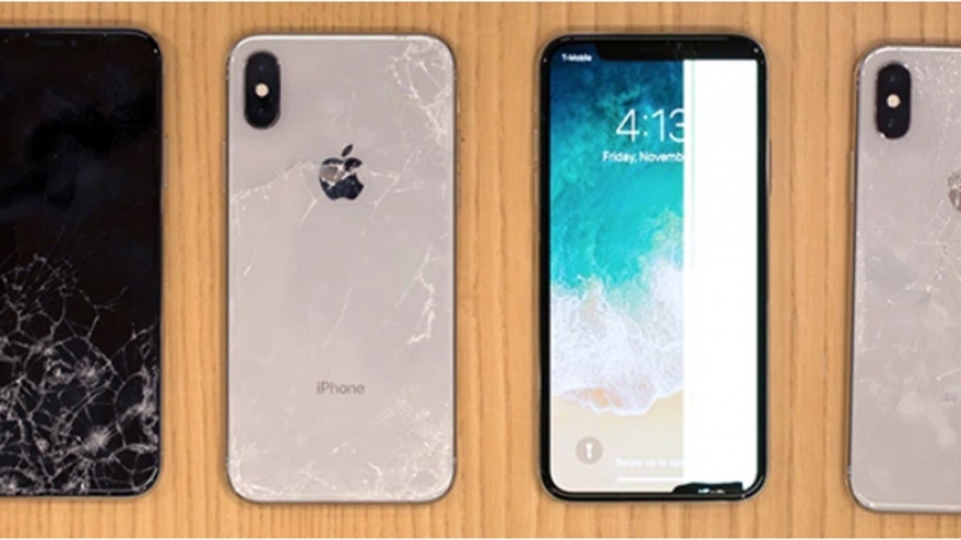 Đừng nhầm lẫn giữa thay kính và thay màn hình iPhone X